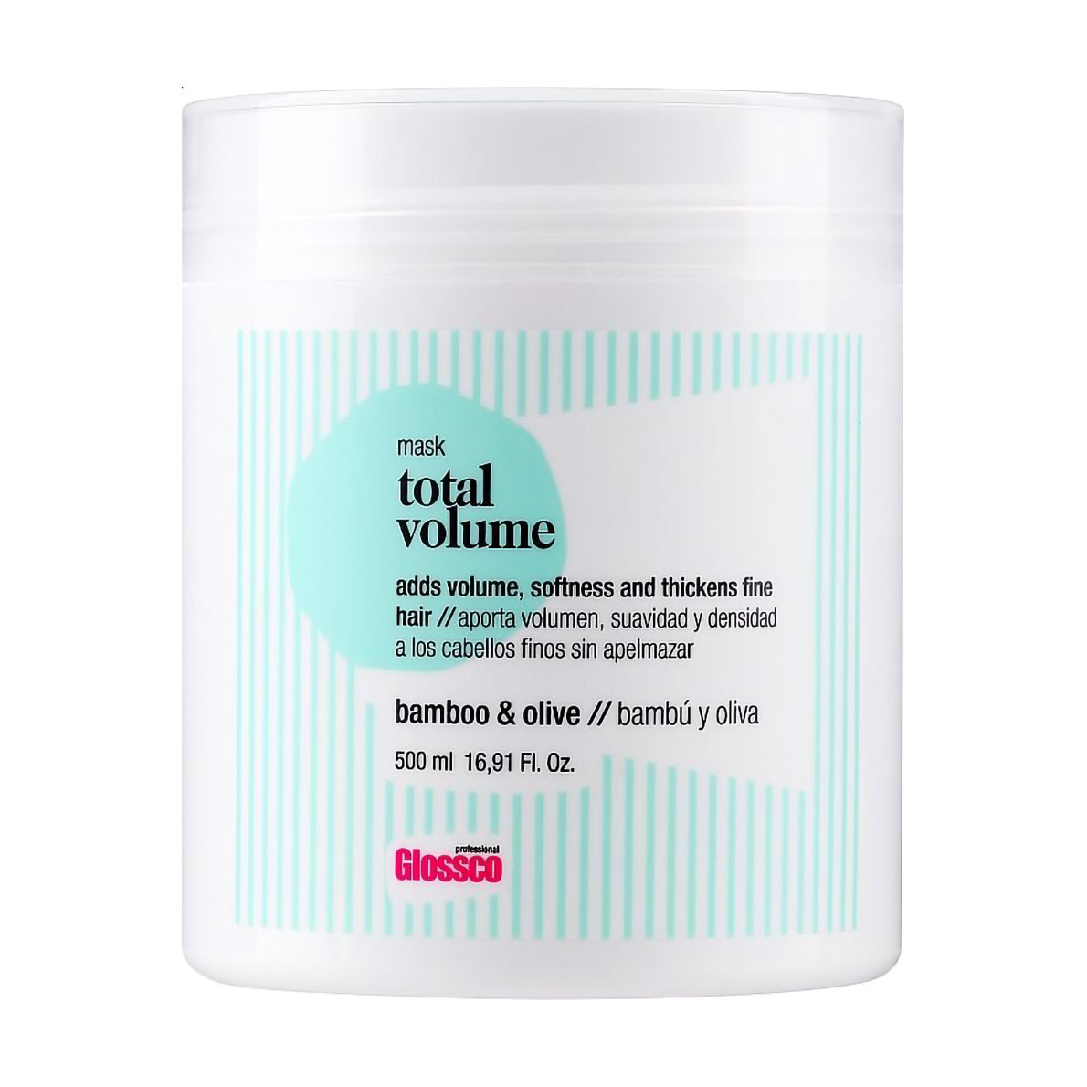 Маска для об'єму волосся Glossco Professional Total Volume Mask, 500 мл